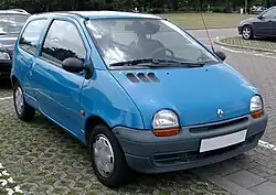 1993–1998 Twingo, voorzijde