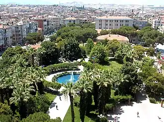 Centraal park van Turgutlu