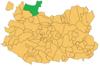 Kaart van Retuerta del Bullaque