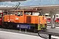 RhB Ge 3/3 214 te Sankt Moritz