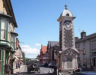 Centrum van Rhayader