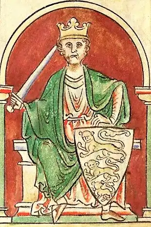 Richard I van Engeland(13e eeuw), Claudius D VI, Matthew Paris, British Library
