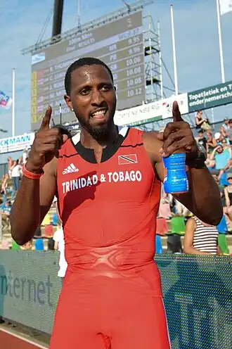 Tijdens de FBK Games in 2014.