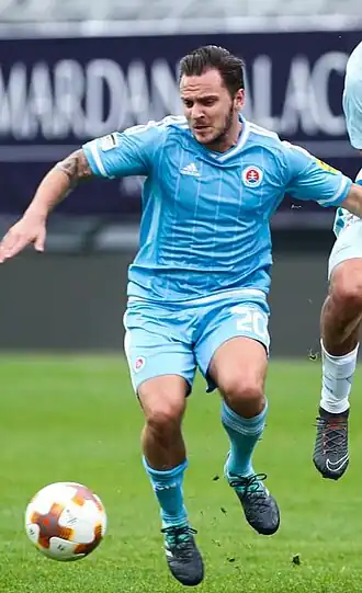 Van Haaren bij Slovan (2018)