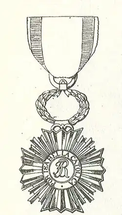 Ridderkruis, model 1890