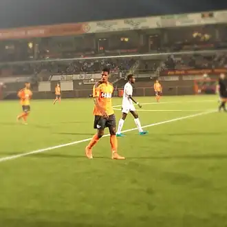 Meulens in zijn tijd bij FC Volendam