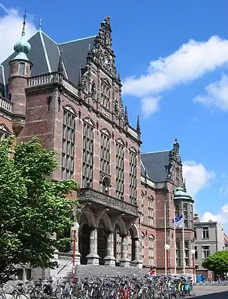 Academiegebouw, Groningen Jan Vrijman
