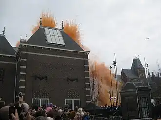 Een deel van de uitbouw ten tijde van de heropening van het museum in 2013