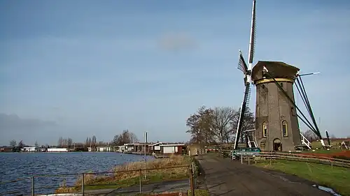 Molen in Rijpwetering