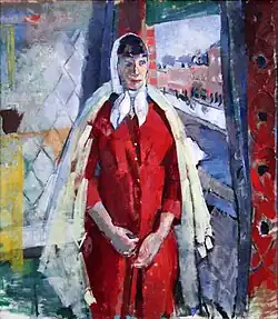 Vrouw aan het venster, c. 1915