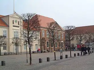 Grote markt van Ringkøbing