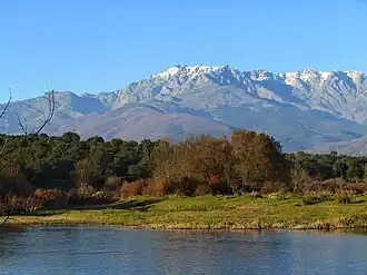 De Tiétar voor de Sierra de Gredos