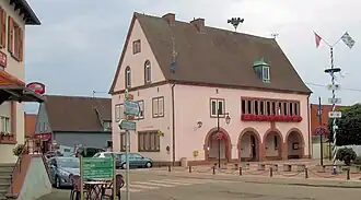 Gemeentehuis van Rittershoffen / Rittershofen