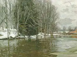 'Landschap van Mustio', 1917