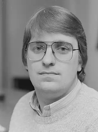 Rob Meerhof in 1986