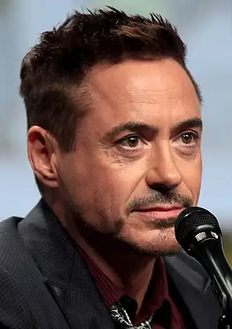 Downey jr. tijdens San Diego Comic-Con in 2014