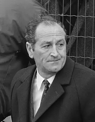 Heinz in 1970 als trainer van AZ