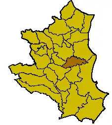 Locatie van Rocca di Neto in Crotone (KR)