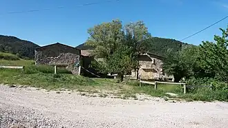 De enige bewoonde bebouwing van deze gemeente.