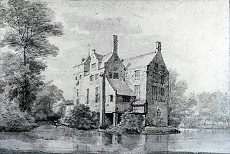 Huis Harmelentekening van Roelant Roghman, 1646-1647
