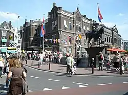 Hoek Langebrugsteeg / Rokin