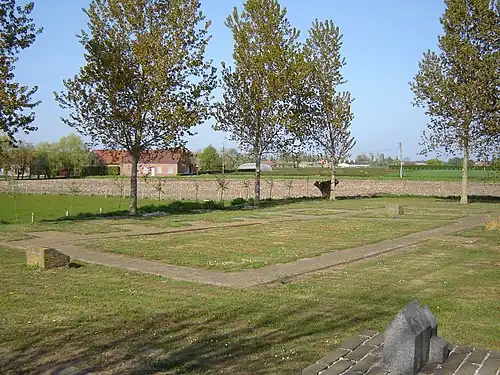 Locatie vroegere Romaanse kerk