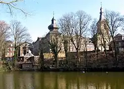 Overzicht kloostercomplex