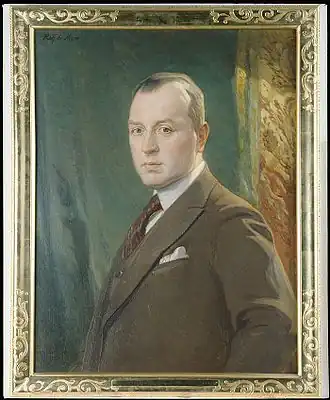 Rolf de Maré (1929), portret door Nils Asplund