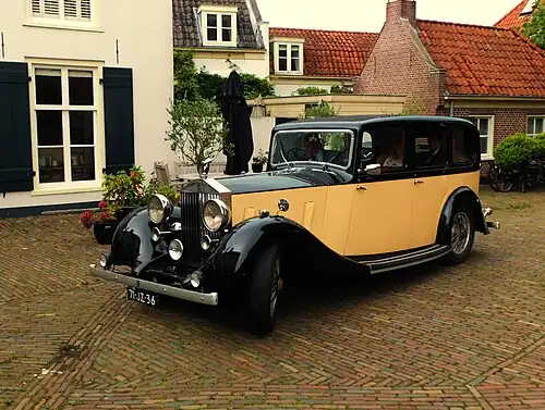 Rolls-Royce Wraith type 25-30, bouwjaar 1938