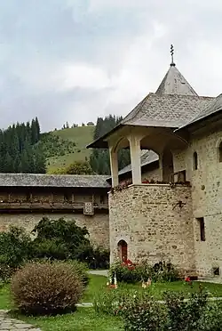 Een gedeelte van het klooster