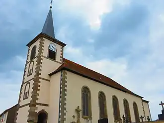Sint- Laurentiuskerk in Romelfing / Rommelfingen