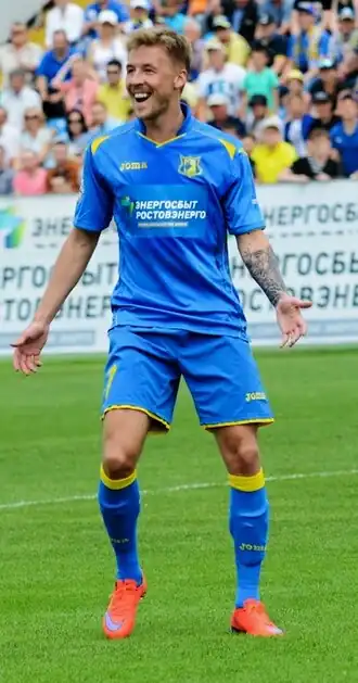 Grigorjev in 2015 als speler van FK Rostov