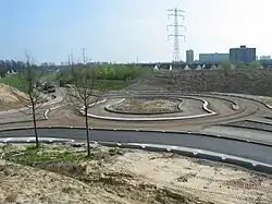 Aanleg rotonde op de Euregioweg