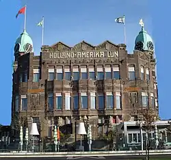 Zuidaanzicht Hotel New York