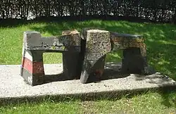 Betonplastiek in Rotterdam-Hoogvliet