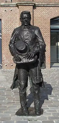 Beeld van Lodewijk Pincoffs, Kop van Zuid