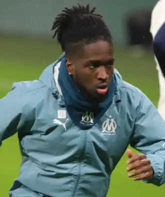 Rowe in 2024 als speler van Olympique Marseille