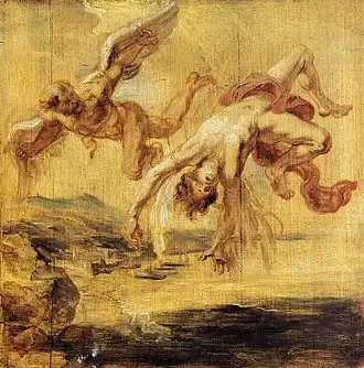 De val van Icarus(1636), Peter Paul Rubens, KMSKB