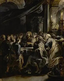 Het Laatste Avondmaal (grisaille)