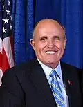 Voormalige burgemeester van New York Rudy Giuliani
