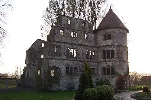 Verne, ruïne kasteel Vernaburg