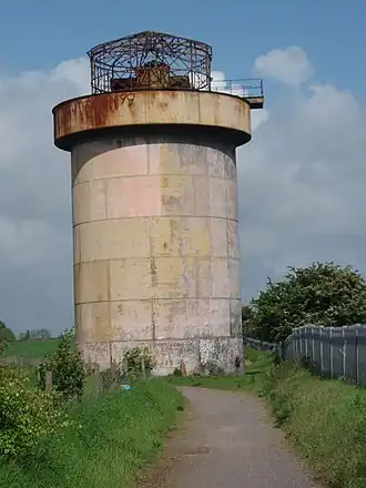 Oude watertoren van Castlethorpe