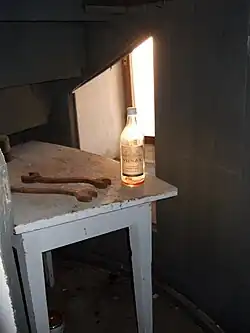 Voormalig vuurtorenswachterskantoor.