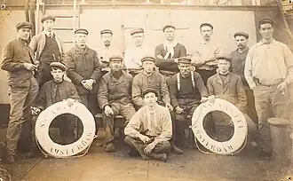 Bemanning van de S.S. Amstel