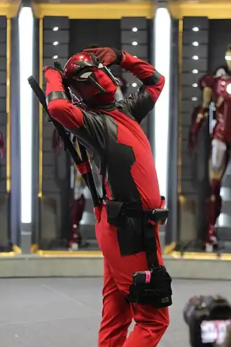 Cosplayer - Deadpool tijdens SDCC 2012