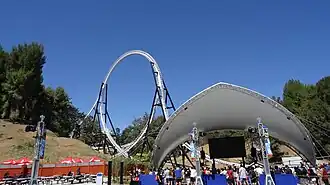 Full Throttle in Six Flags Magic Mountain.