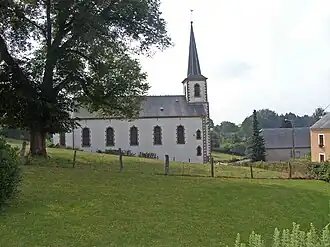 Kerk van St. Albin in Vlessart