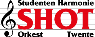 Het logo van het Studenten Harmonie Orkest Twente