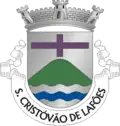 Vlag van São Cristóvão de Lafões