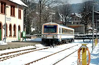 VT 125 te Ottenhöfen im Schwarzwald